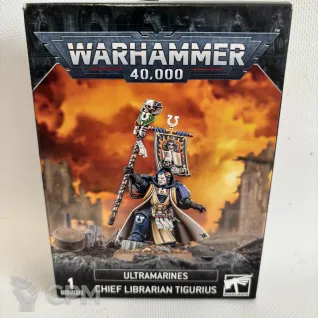 Описание картинки Ultramarines Chief Librarian Tigurius от Figurzilla  по цене 3 250руб | Свободный Рынок Миниатюр - СРМ