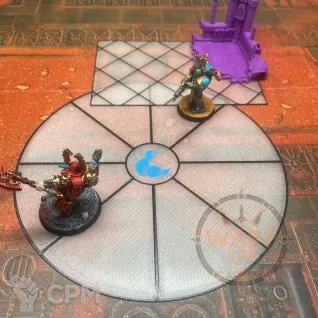 Описание картинки Точки контроля Тзинч / Objective markers Tzeentch для Warhammer 40k/AOS набор из 6 шт. от WARP LAB по цене 800руб | Свободный Рынок Миниатюр - СРМ