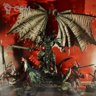 Описание картинки Be'lakor,belakor, the Dark Master от KhornyBabe  по цене 5 000руб | Свободный Рынок Миниатюр - СРМ
