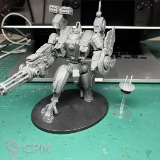 Описание картинки Riptide Battlesuit от BlackenedHeart по цене 7 000руб | Свободный Рынок Миниатюр - СРМ