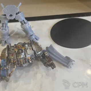 Описание картинки Grand master in Nemesis Dreadknight от KUZAR по цене 1 000руб | Свободный Рынок Миниатюр - СРМ