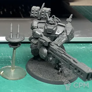 Описание картинки 2 Broadside Battlesuit от BlackenedHeart по цене 3 000руб | Свободный Рынок Миниатюр - СРМ