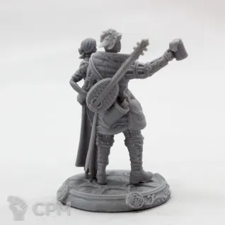 Описание картинки Bard 28mm от Fantasy Minis по цене 600руб | Свободный Рынок Миниатюр - СРМ