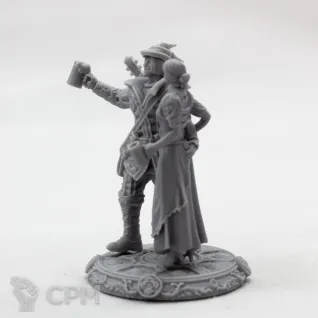 Описание картинки Bard 28mm от Fantasy Minis по цене 600руб | Свободный Рынок Миниатюр - СРМ