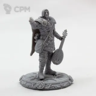 Описание картинки Bard 28mm от Fantasy Minis по цене 600руб | Свободный Рынок Миниатюр - СРМ