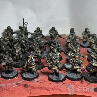 Описание картинки Cadian Infantry Squad (old) от Bumblebee97 по цене 3 000руб | Свободный Рынок Миниатюр - СРМ