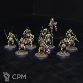 Описание картинки Plaguebearers от Monger по цене 15 950руб | Свободный Рынок Миниатюр - СРМ