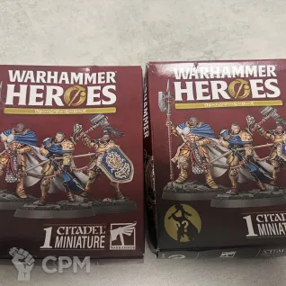 Описание картинки Warhammer Heroes Stormcast Eternals от ABersenev по цене 1 000руб | Свободный Рынок Миниатюр - СРМ