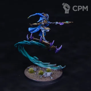 Описание картинки Magister on Disc of Tzeentch от Monger по цене 8 950руб | Свободный Рынок Миниатюр - СРМ