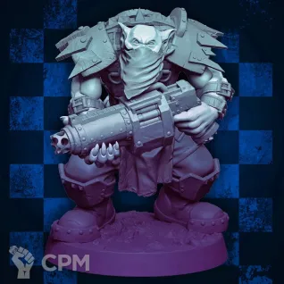 Описание картинки Ork shoota boyz. Бойзы с шутами x 10 от у Васи по цене 1 155руб | Свободный Рынок Миниатюр - СРМ