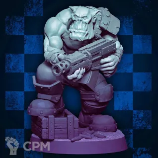 Описание картинки Ork shoota boyz. Бойзы с шутами x 10 от у Васи по цене 1 155руб | Свободный Рынок Миниатюр - СРМ