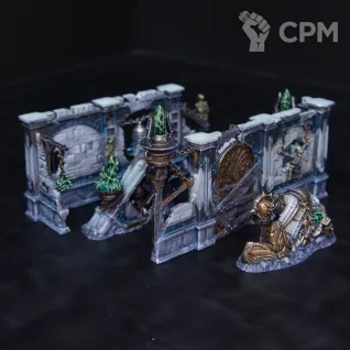 Описание картинки Skaventide Terrain от Monger по цене 7 950руб | Свободный Рынок Миниатюр - СРМ