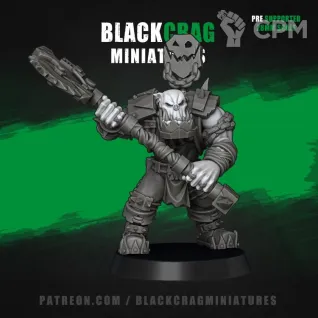 Описание картинки Orc Nobz With Heavy Weapons Modular Kit. Нобы от у Васи по цене 900руб | Свободный Рынок Миниатюр - СРМ