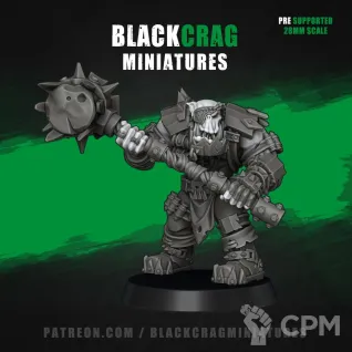 Описание картинки Orc Nobz With Heavy Weapons Modular Kit. Нобы от у Васи по цене 900руб | Свободный Рынок Миниатюр - СРМ
