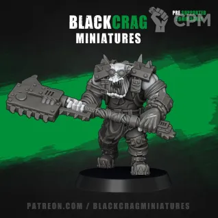 Описание картинки Orc Nobz With Heavy Weapons Modular Kit. Нобы от у Васи по цене 900руб | Свободный Рынок Миниатюр - СРМ