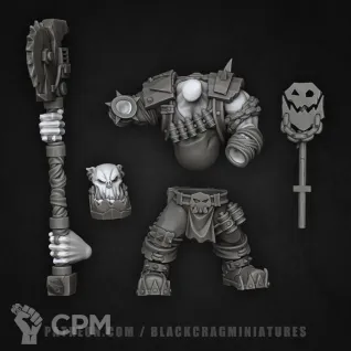 Описание картинки Orc Nobz With Heavy Weapons Modular Kit. Нобы от у Васи по цене 900руб | Свободный Рынок Миниатюр - СРМ