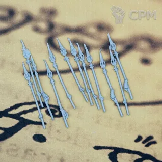 Описание картинки Копья из набора Iron Hills Dwarf Warriors Властелин колец от Лавка Саурона по цене 275руб | Свободный Рынок Миниатюр - СРМ