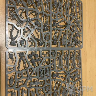 Описание картинки Necron Warriors and Canoptek Scarab Swarm от eGORo по цене 3 500руб | Свободный Рынок Миниатюр - СРМ