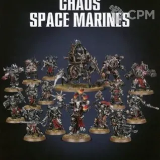 Описание картинки Start Collecting: Chaos Space Marines от Figurzilla  по цене 7 850руб | Свободный Рынок Миниатюр - СРМ