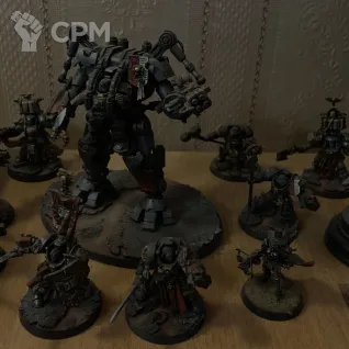 Описание картинки Армия Grey Knights от MVPsky по цене 20 000руб | Свободный Рынок Миниатюр - СРМ