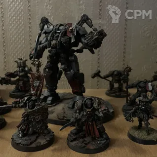 Описание картинки Армия Grey Knights от MVPsky по цене 20 000руб | Свободный Рынок Миниатюр - СРМ