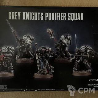 Описание картинки Армия Grey Knights от MVPsky по цене 20 000руб | Свободный Рынок Миниатюр - СРМ