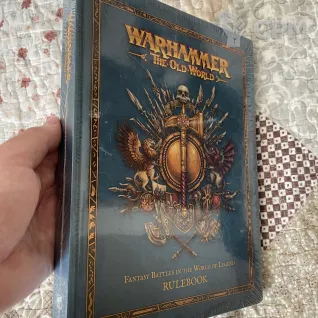 Описание картинки Rulebook Warhammer Old World от Progylkin по цене 4 500руб | Свободный Рынок Миниатюр - СРМ
