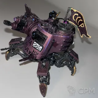 Описание картинки Adeptus Mechanicus Onager Dunecrawler (ориг) от neonteams123 по цене 2 000руб | Свободный Рынок Миниатюр - СРМ