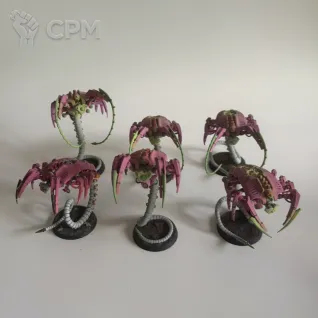 Описание картинки Canoptek Wraith (6шт) от Figurzilla  по цене 9 700руб | Свободный Рынок Миниатюр - СРМ