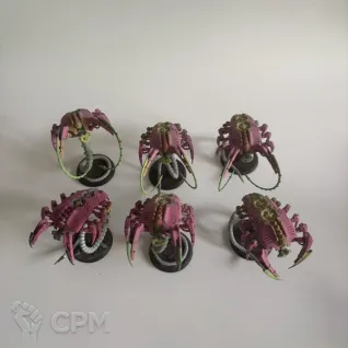 Описание картинки Canoptek Wraith (6шт) от Figurzilla  по цене 9 700руб | Свободный Рынок Миниатюр - СРМ