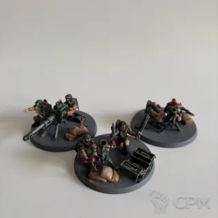 Описание картинки Heavy weapon team от Figurzilla  по цене 2 450руб | Свободный Рынок Миниатюр - СРМ