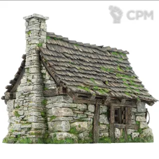 Описание картинки Коттедж Tabletop World от Che-Sheere по цене 3 500руб | Свободный Рынок Миниатюр - СРМ