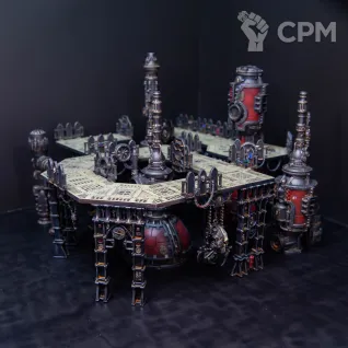 Описание картинки Battlezone Mechanicus от Monger по цене 69 500руб | Свободный Рынок Миниатюр - СРМ