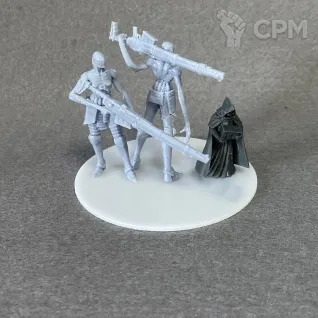 Описание картинки Mercenaries. от Zorgen по цене 400руб | Свободный Рынок Миниатюр - СРМ