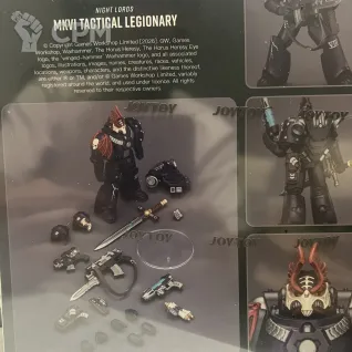 Описание картинки Night Lords MKVI Tactical Legionary от ABersenev по цене 3 500руб | Свободный Рынок Миниатюр - СРМ
