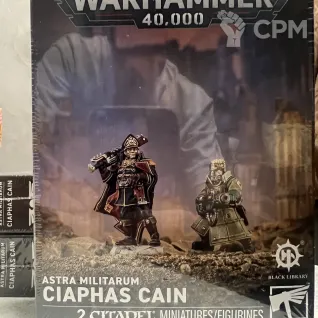 Описание картинки Ciaphas Cain от ABersenev по цене 4 500руб | Свободный Рынок Миниатюр - СРМ