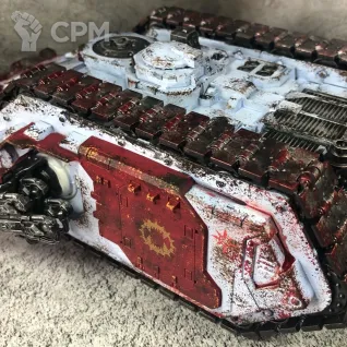 Описание картинки Spartan Assault Tank World Eaters от BROPRO по цене 10 000руб | Свободный Рынок Миниатюр - СРМ