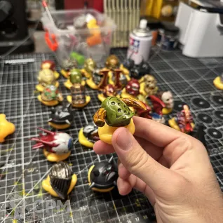 Описание картинки Вархаммер караул смерти утка 2-й уровень от Duck Machine по цене 1 200руб | Свободный Рынок Миниатюр - СРМ