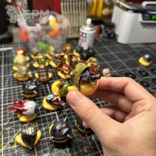 Описание картинки Вархаммер Мортарион утка 2-й уровень от Duck Machine по цене 1 200руб | Свободный Рынок Миниатюр - СРМ