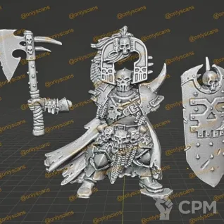 Описание картинки chaos lord of khorne / Deathbringer - Скан от MrMetalHorror по цене 350руб | Свободный Рынок Миниатюр - СРМ