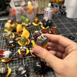 Описание картинки Вархаммер сквиг агрессивный утка 2-й уровень от Duck Machine по цене 1 200руб