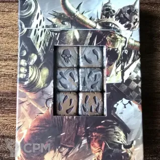 Описание картинки Ork dice set от Alternative Galaxy  по цене 13 000руб | Свободный Рынок Миниатюр - СРМ