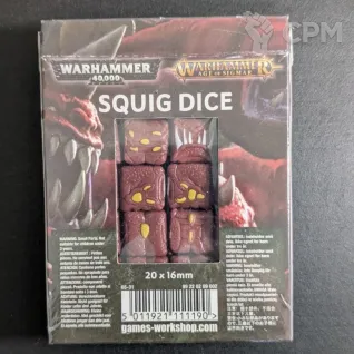 Описание картинки Squig dice set от Alternative Galaxy  по цене 13 500руб | Свободный Рынок Миниатюр - СРМ