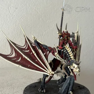 Описание картинки vampire lord on zombie dragon от ikumf по цене 3 900руб | Свободный Рынок Миниатюр - СРМ