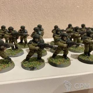 Описание картинки Cadian Infantry Squad от FireStarter91 по цене 5 000руб | Свободный Рынок Миниатюр - СРМ