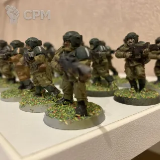Описание картинки Cadian Infantry Squad от FireStarter91 по цене 5 000руб | Свободный Рынок Миниатюр - СРМ