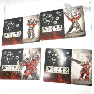 Описание картинки Warcry khorne cards от KhornyBabe  по цене 1 000руб | Свободный Рынок Миниатюр - СРМ