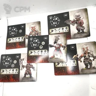 Описание картинки Warcry khorne cards от KhornyBabe  по цене 1 000руб | Свободный Рынок Миниатюр - СРМ