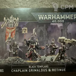 Описание картинки Chaplain Grimaldi &amp; Retinue от Alternative Galaxy  по цене 5 650руб | Свободный Рынок Миниатюр - СРМ