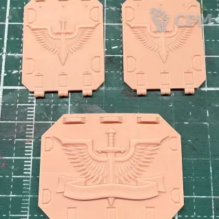 Описание картинки Dark angels repulsor doors от JellyMielly по цене 400руб | Свободный Рынок Миниатюр - СРМ